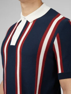 Ben Sherman Sweaters & Knits^Signature Mod Knitted Rugby - Dark Navy