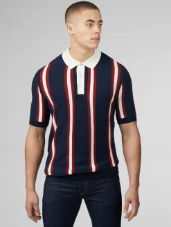 Ben Sherman Sweaters & Knits^Signature Mod Knitted Rugby - Dark Navy