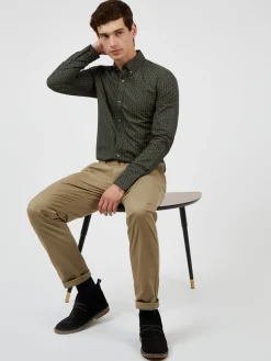 Ben Sherman Pants & Shorts^Signature Slim Stretch Chino Pant - Stone