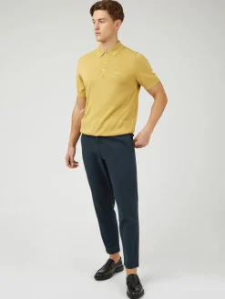 Ben Sherman Pants & Shorts^Signature Slim Taper Linen Trousers - Midnight