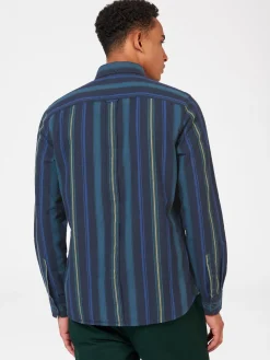 Ben Sherman Shirts^Signature Striped Oxford Shirt Fraser Green
