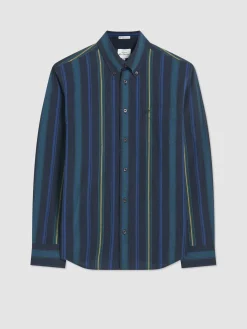Ben Sherman Shirts^Signature Striped Oxford Shirt Fraser Green