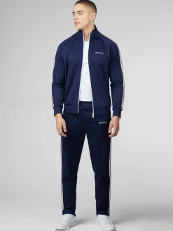 Ben Sherman Outerwear & Jackets^Signature Taped Tricot Track Top - Marine