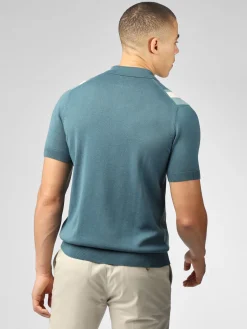 Ben Sherman Sweaters & Knits^Signature Vertical Stripe Polo - Teal