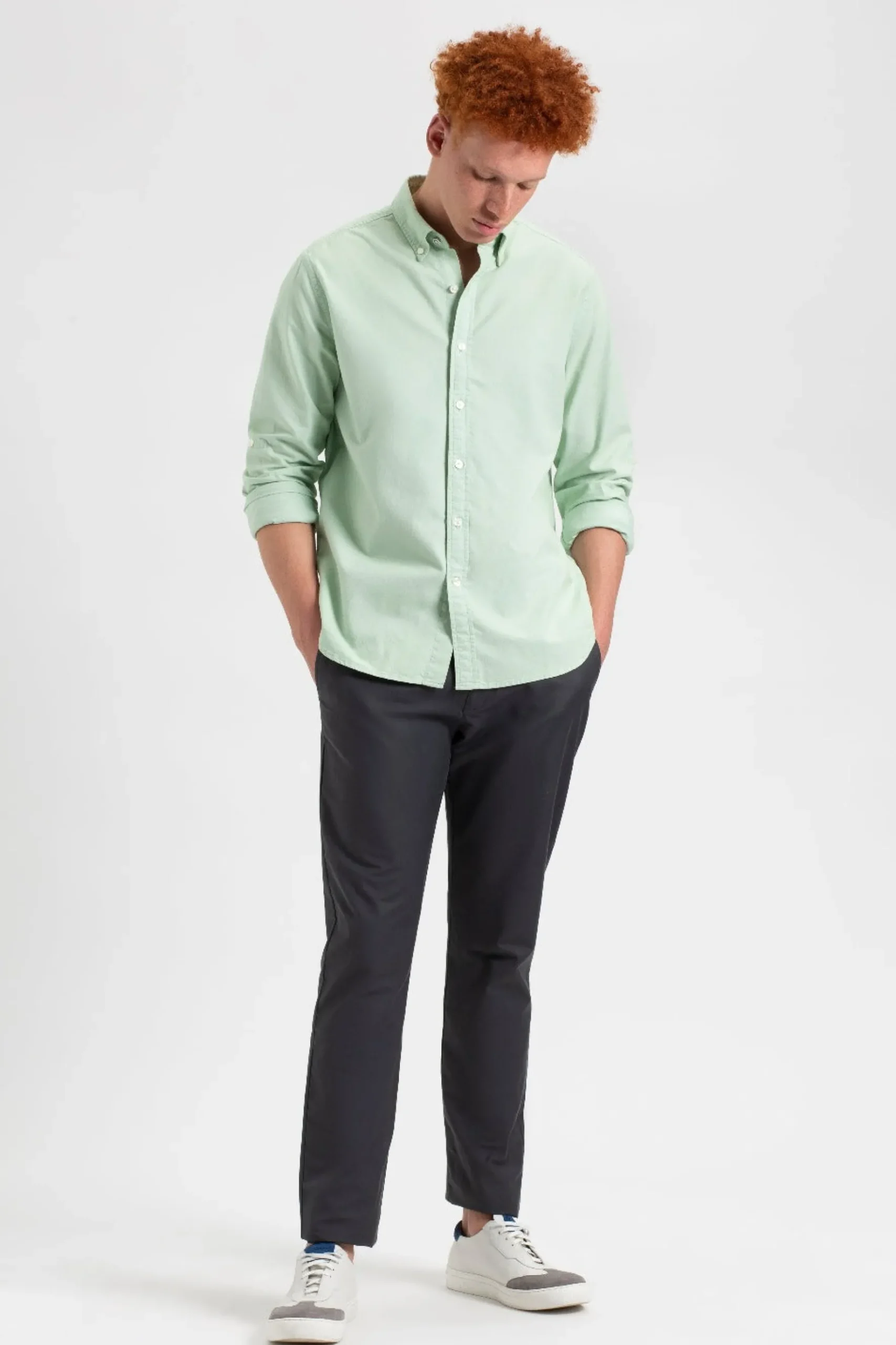 Ben Sherman Shirts^St. Ives Resort Oxford Shirt - Pistachio