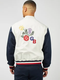 Ben Sherman Outerwear & Jackets^Team GB Commercial Bomber - Ivory