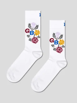 Ben Sherman Accessories^The Greatest Team Happy Socks White